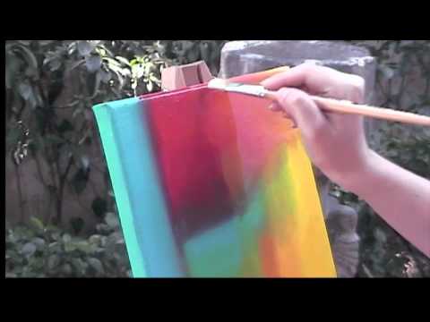 totenart-Técnica de mezcla con glaseado pintura al oleo