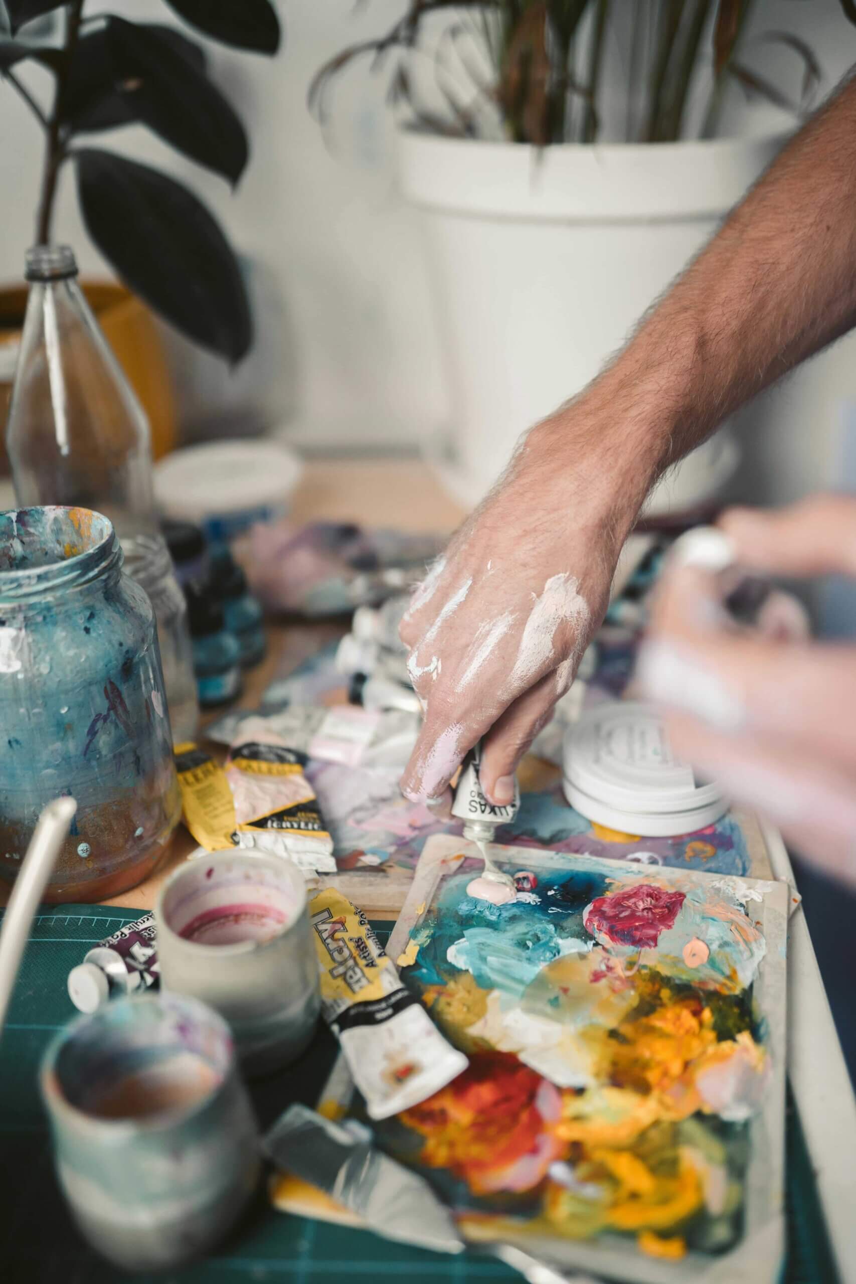4 Técnicas básicas de mezcla de colores en Pintura al Óleo