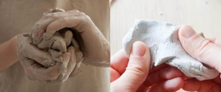 ¿Cuál es la diferencia entre la arcilla y la pasta DAS?