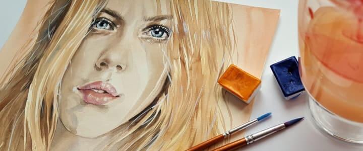 Qué papel es mejor para retrato en acuarela