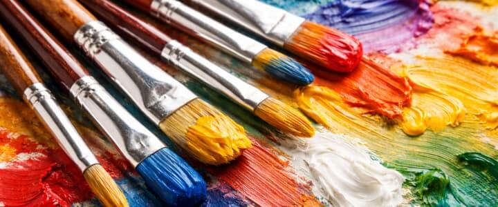 Los mejores pinceles para pintura acrílica