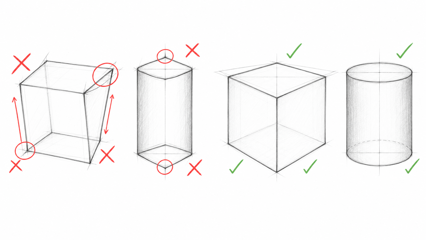 Errores frecuentes de perspectiva y su corrección, por Totenart